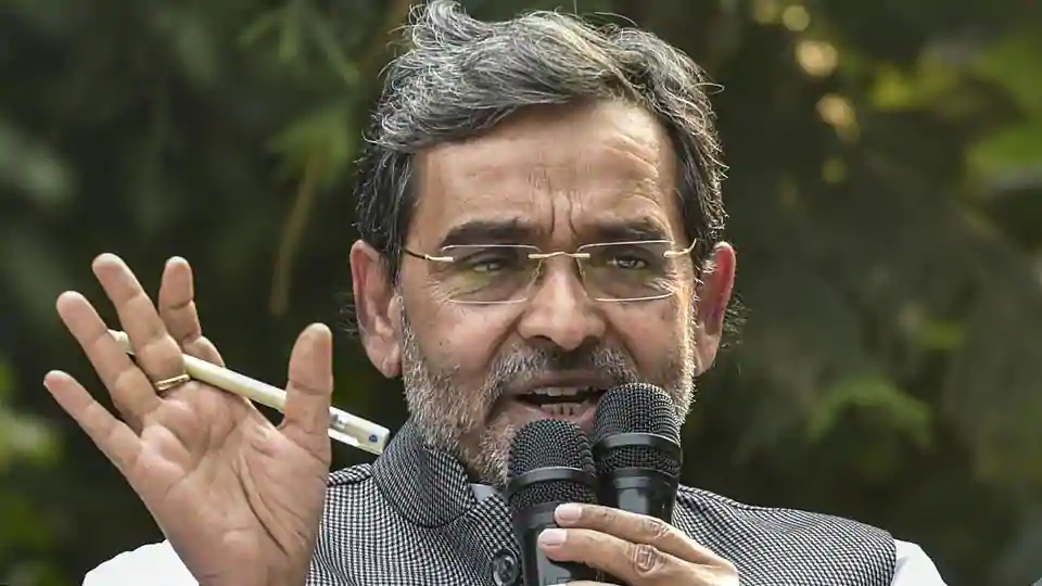 Kushwaha: Paswan must also leave NDA as BJP wants to destroy smaller parties