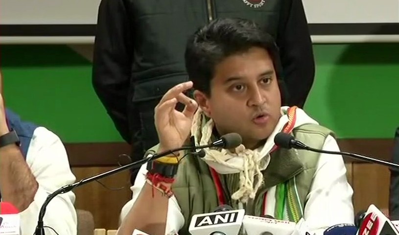 Jyotiraditya in Jaipur: BJP promotes intolerance, but Congress will ensure tolerance