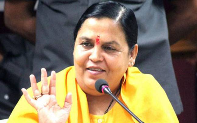 Uma Bharti urges BJP not to seek Kanda support