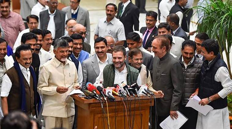 Opposition meet : Our goal is to defeat BJP and protect India’s institutions says Rahul Gandhi