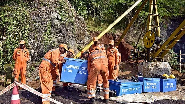 Two miners die in Meghalaya, fate of trapped miners remains uncertain