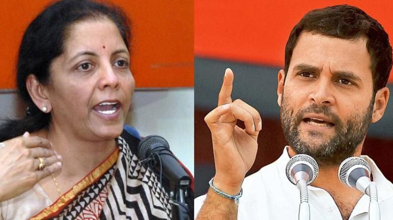 Rahul Gandhi to Nirmala Sitharaman: Prove to Parliament you didn’t lie on HAL deal or resign