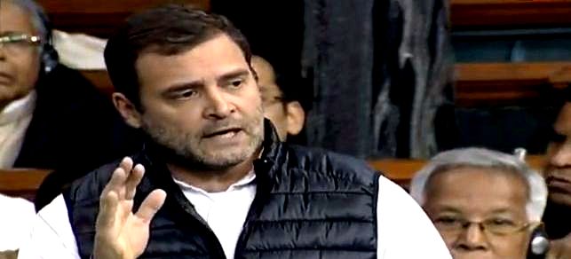 PM Modi doesn’t have guts to face questions on Rafale deal says Rahul Gandhi in LS