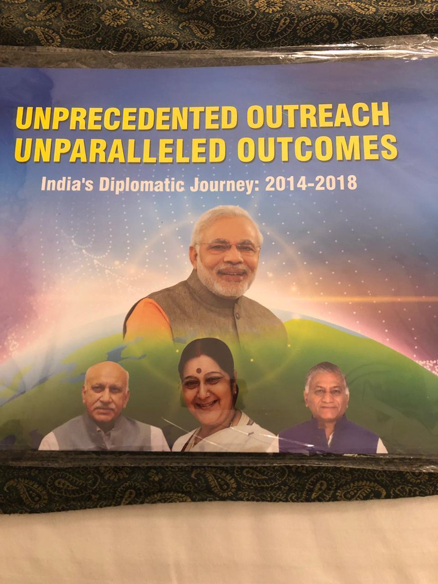 BJP “forgets” #MeToo: MJ Akbar’s image on Pravasi Bharatiya Divas book stirs controversy