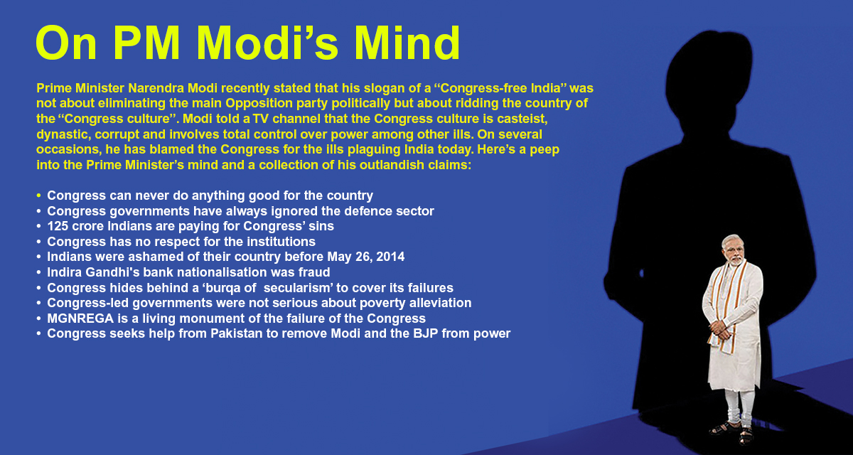 PM’s lies nailed: So, Modi Ji, nothing happened during Congress rule?