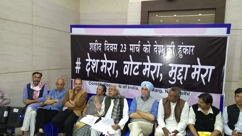 Civil society organisations launch ‘Desh Mera, Vote Mera, Mudda Mera’ to bring elections back to basic issues