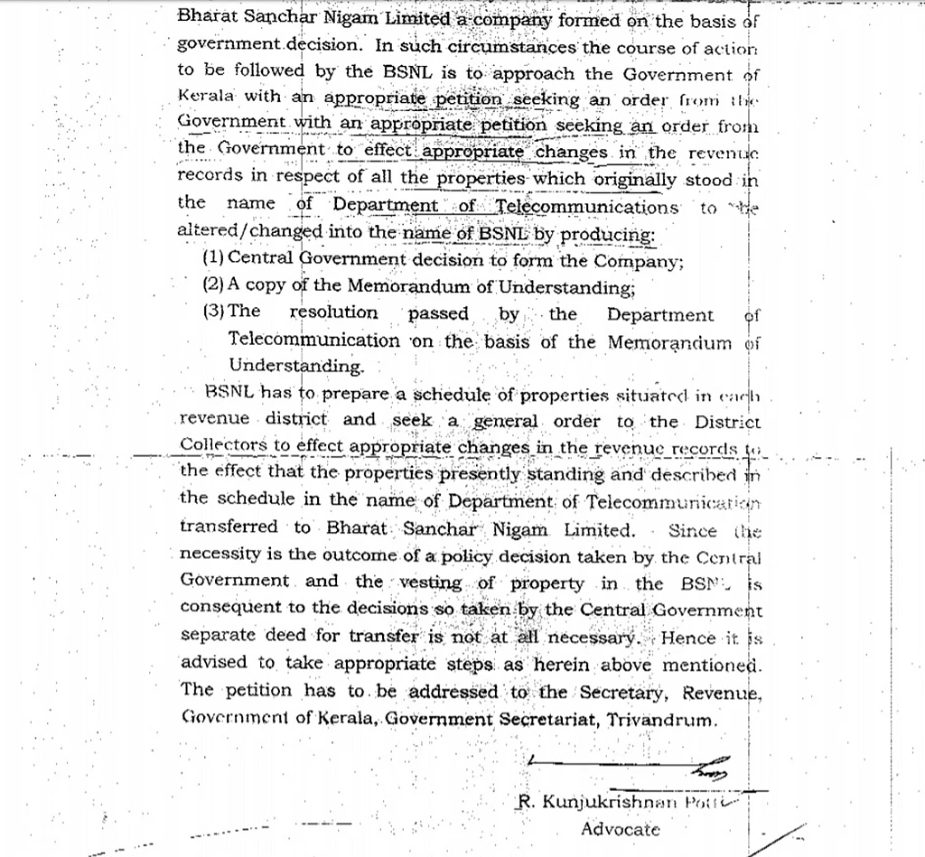 Under Modi, BSNL flouting Vajpayee-era cabinet order in transferring over 7,000 properties from DoT