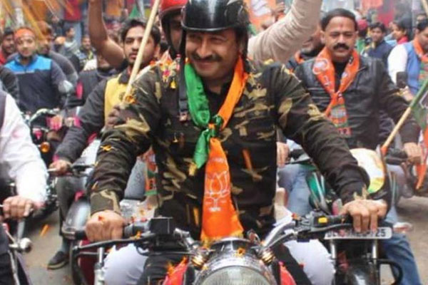 Will Manoj Tiwari face jail for violating Sec 171 of IPC by wearing military jacket at Sankalp bike rally?
