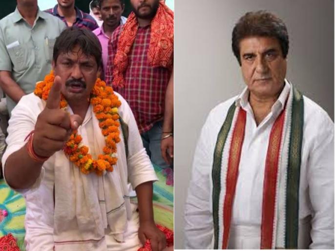 BSP leader Guddu Pandit booked for abusing Raj Babbar