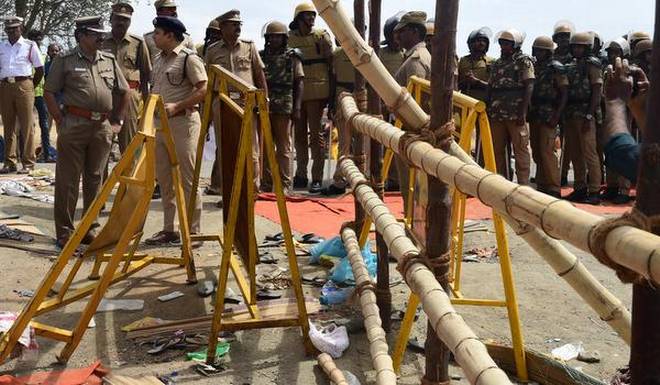 7 dead in temple stampede at TN’s Tiruchirappali