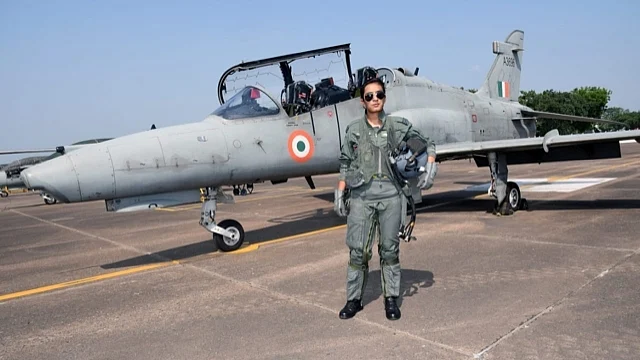 Flight Lieutenant Mohana Singh becomes first woman fighter pilot to fly Hawk jet