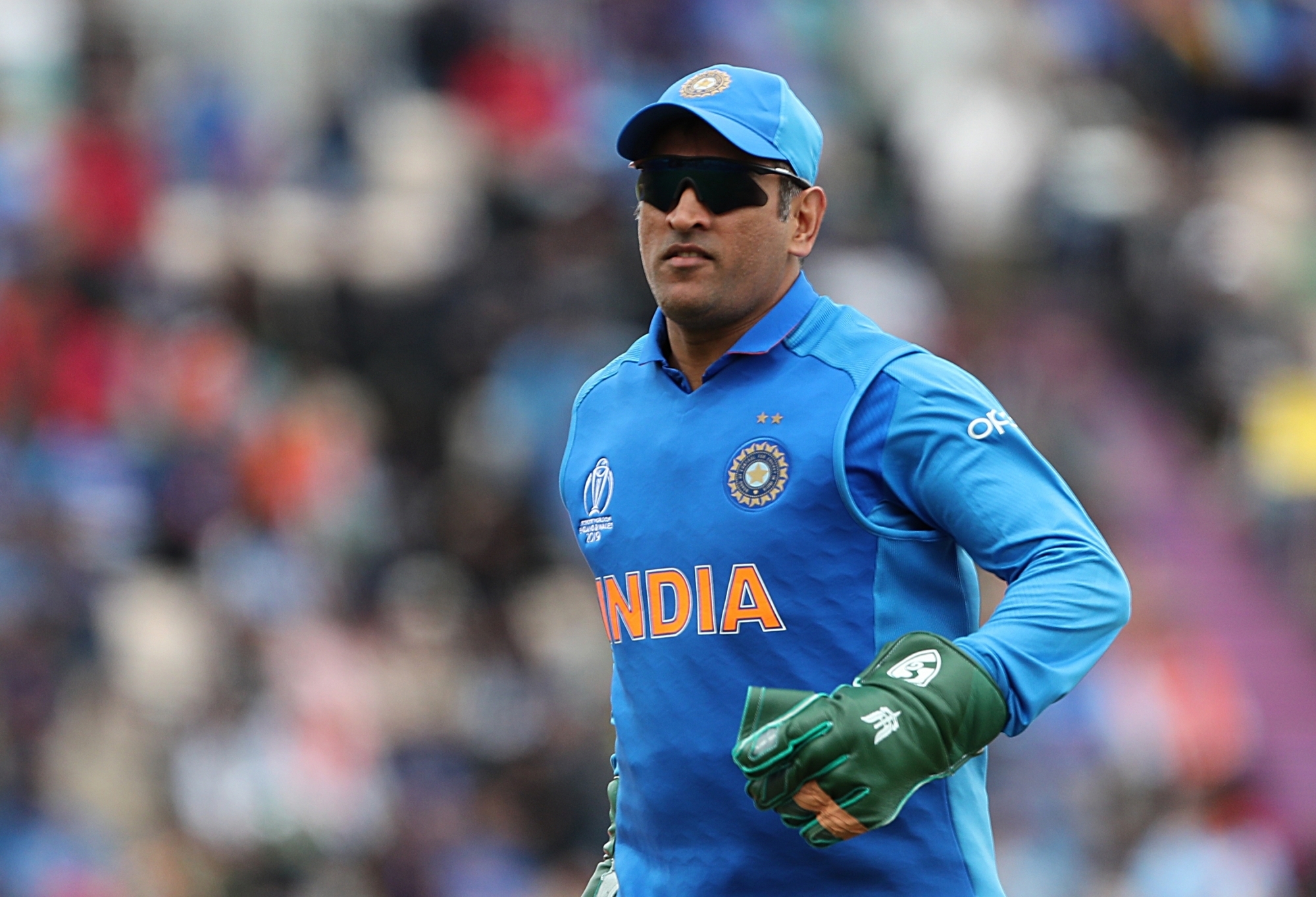 The insignia on Dhoni’s gloves the least and the last concern of Team India