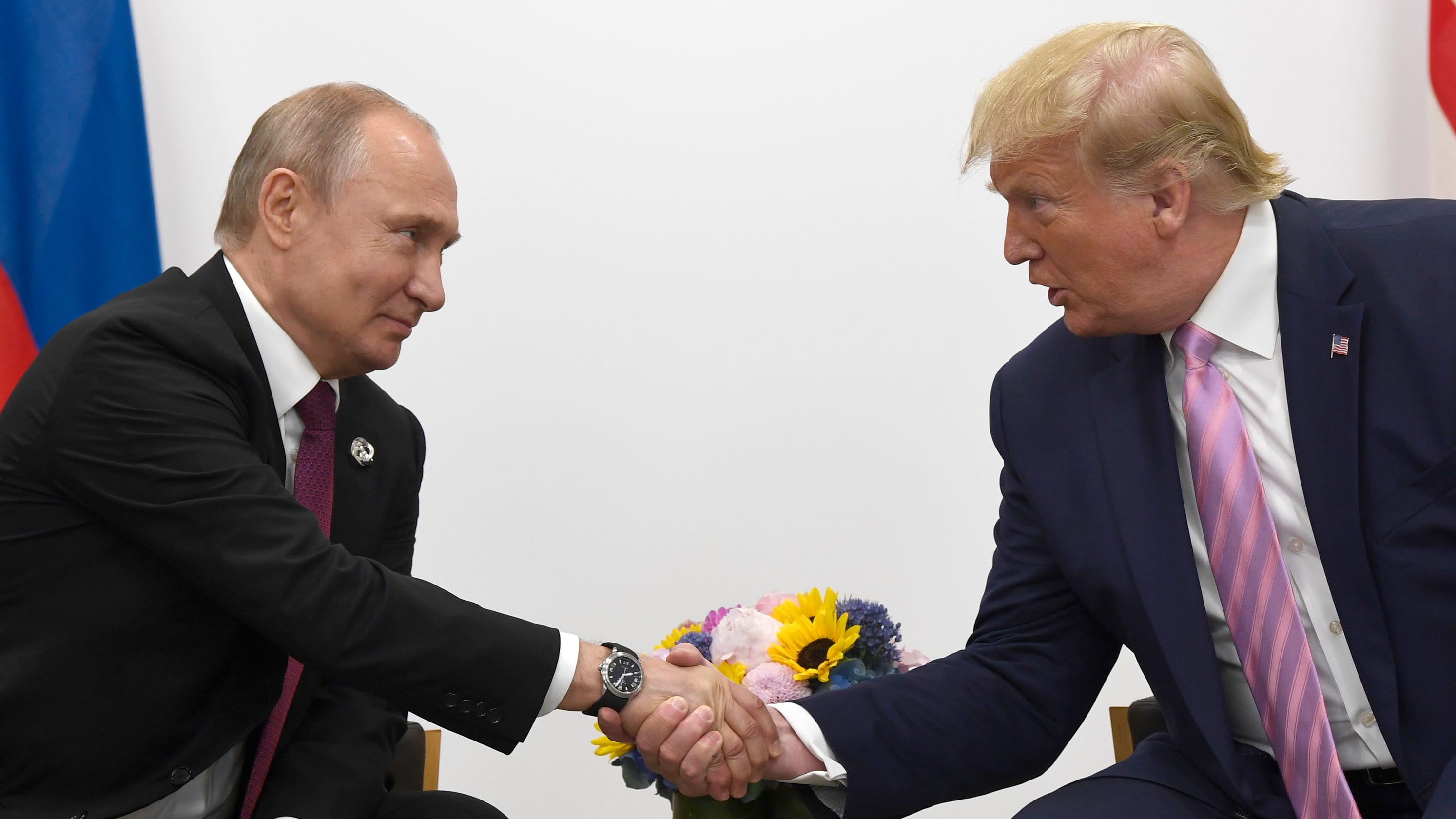 Trump jokes to Putin: ‘Don’t meddle in the election, please’