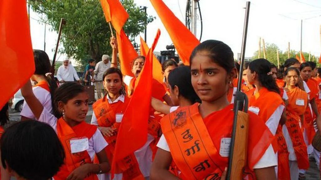 FIR against Pune girls for firing air guns, displaying swords in VHP procession