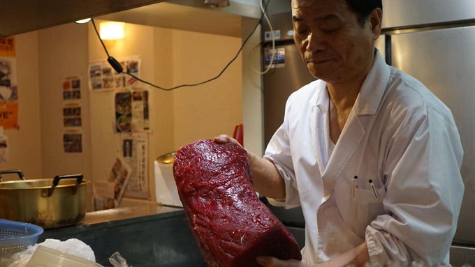 Japan holds whale meat auction after hunting ban was lifted