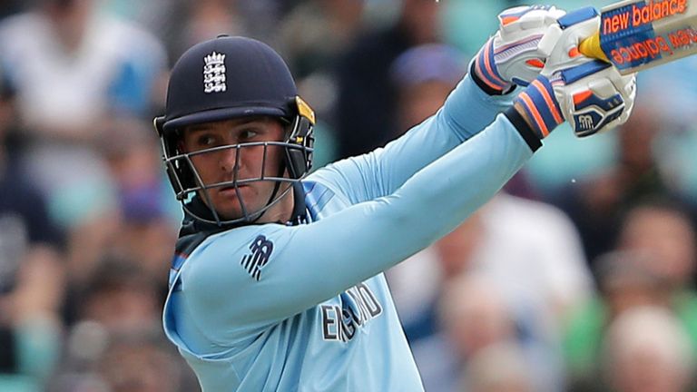 England vs Australia LIVE: Jason Roy completes his half century