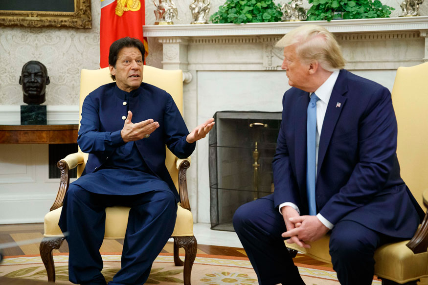 Imran Khan discusses Kashmir with Donald Trump over phone