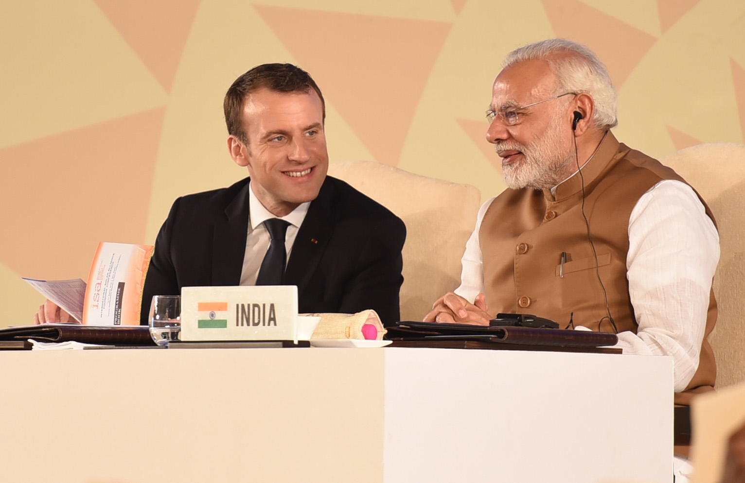 Modi in France: Macron speaks against ‘third party’ interference in Kashmir