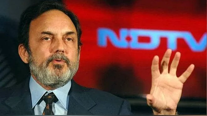 NDTV’s Prannoy, Radhika Roy stopped from leaving India