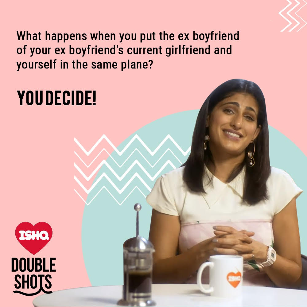 Kubbra Sait’s webisode of Ishq Double Shots on 104.8 Ishq