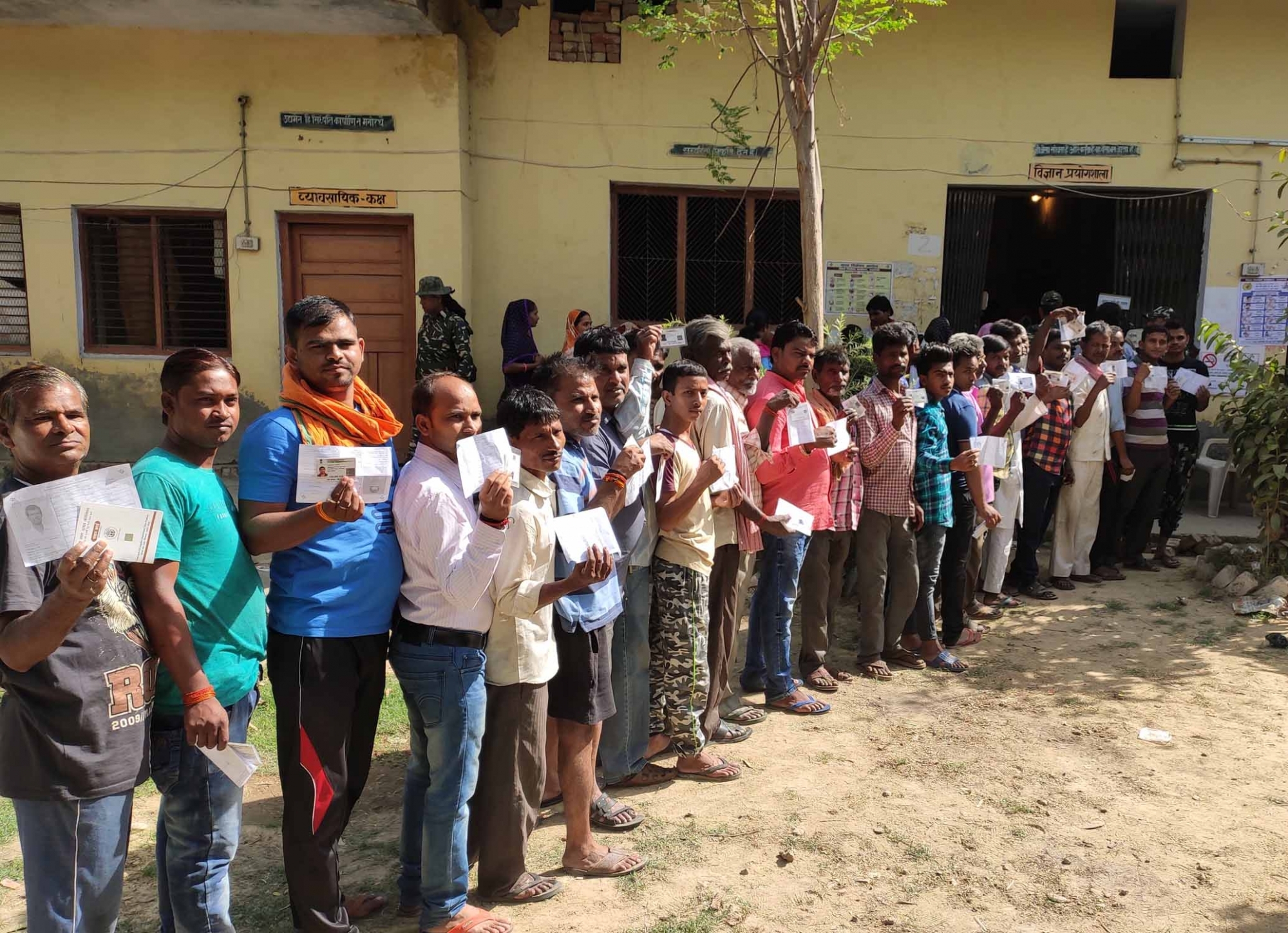Hamirpur Assembly bypolls underway in UP