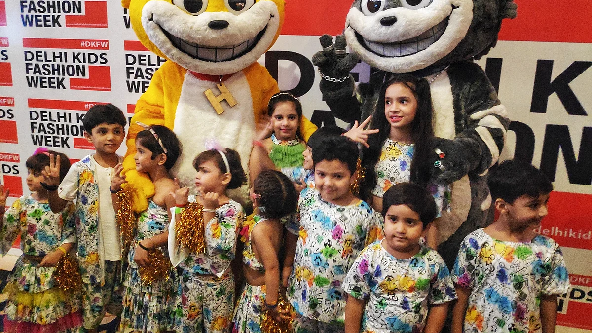 Honey-Bunny raise the fashion bar at the Delhi Kids Fashion Week