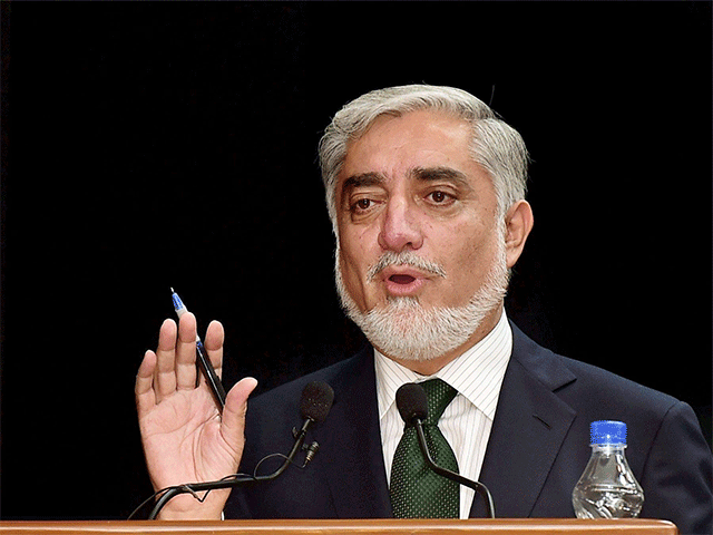 Abdullah claims victory over Ghani in Afghan vote well ahead of results