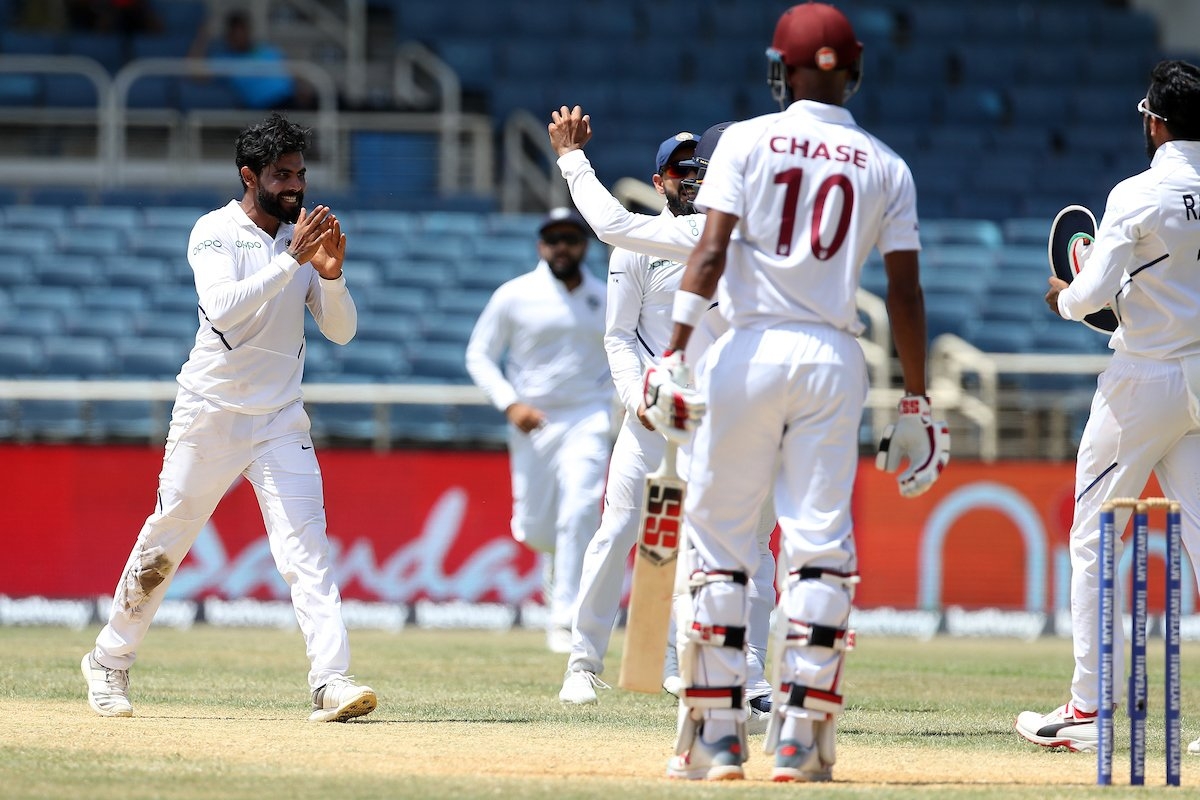 2nd test: India thrash West Indies by 257 runs, win series 2-0