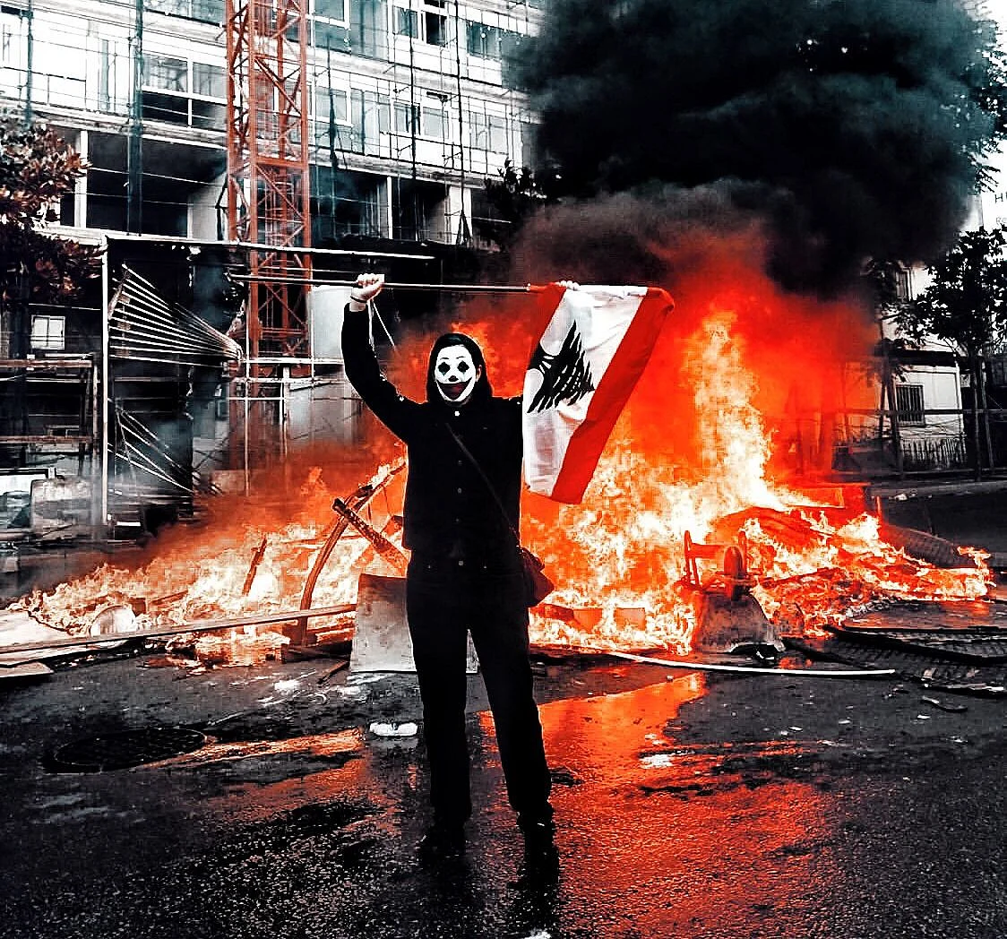 Joker is becoming the face of the fight against injustice in Lebanon, Chile