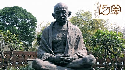 Download Gandhi And Buddha Godly And The Ungodly For iPhone Wallpaper Gandhi And Buddha Godly And The Ungodly For Free