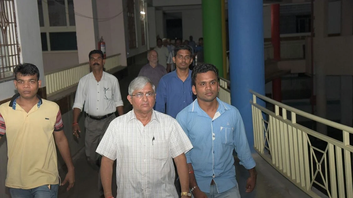 Former Goa RSS chief Subhash Velingkar (IANS Photo)