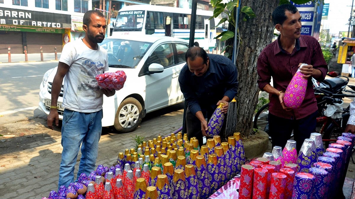 Write 10 lines on diwali without crackers image