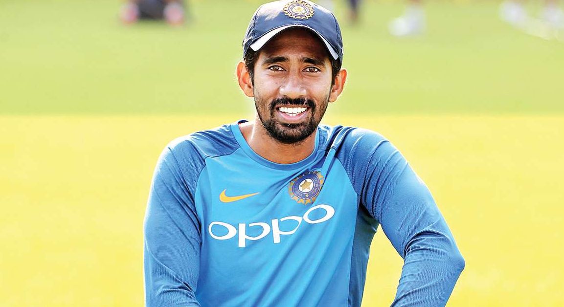Saha to replace Pant for series opener against South Africa