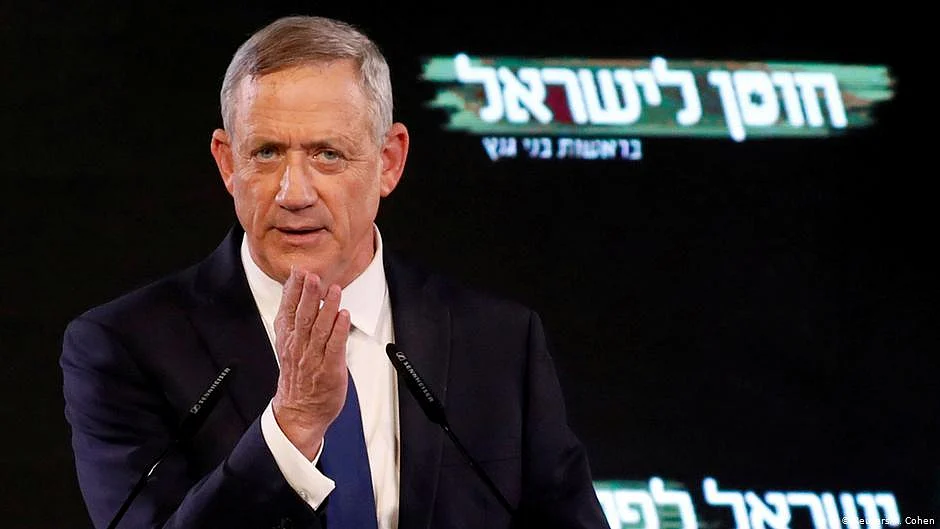 Israeli Defence Minister Benny Gantaz (File photo)