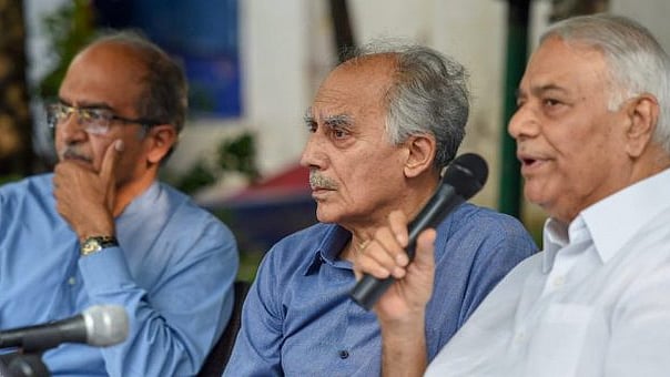 Rafale Verdict Prashant Bhushan Arun Shourie Ask Cbi To Start Investigation Mr vajpayee was in the rss but i don't think his worldview was conditioned by that kind of thinking. prashant bhushan arun shourie ask cbi