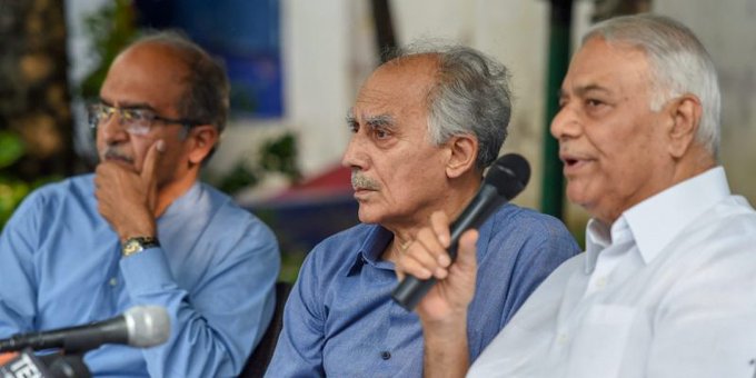 Rafale verdict: Prashant Bhushan, Arun Shourie ask CBI to start investigation