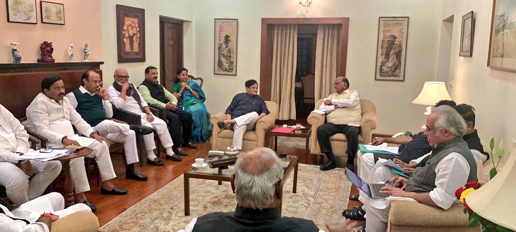 Congress, NCP indicate coalition with Sena almost finalised, govt soon in Maharashtra