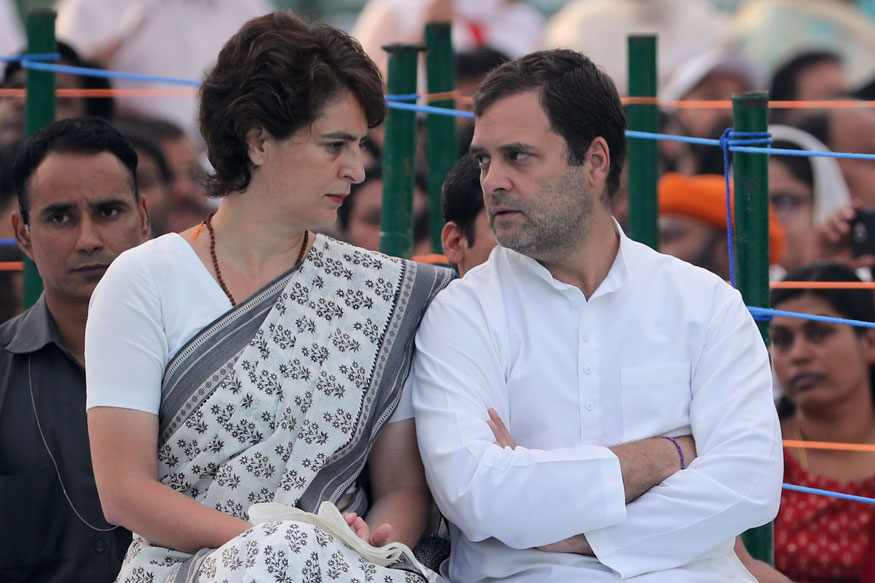 Rahul, Priyanka Gandhi visit Tihar jail to meet Chidambaram