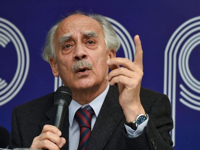 Former Union minister Arun Shourie recovering in Pune hospital after fall