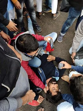 WATCH: Students of Jamia Millia Islamia University stage protest against Citizenship Amendment Act