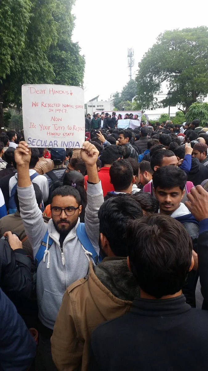 WATCH: Students of Jamia Millia Islamia University stage protest against Citizenship Amendment Act