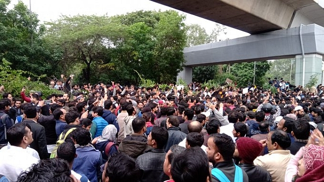 WATCH: Students of Jamia Millia Islamia University stage protest against Citizenship Amendment Act