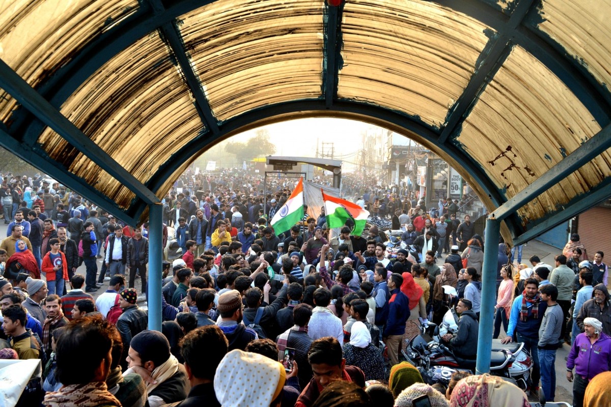 2-minute silence for Kashmiri Pandits at Shaheen Bagh
