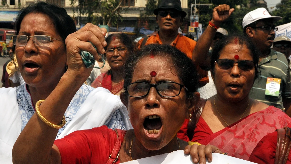 Tripura: More than 10,000 Govt teachers facing termination to agitate in Delhi