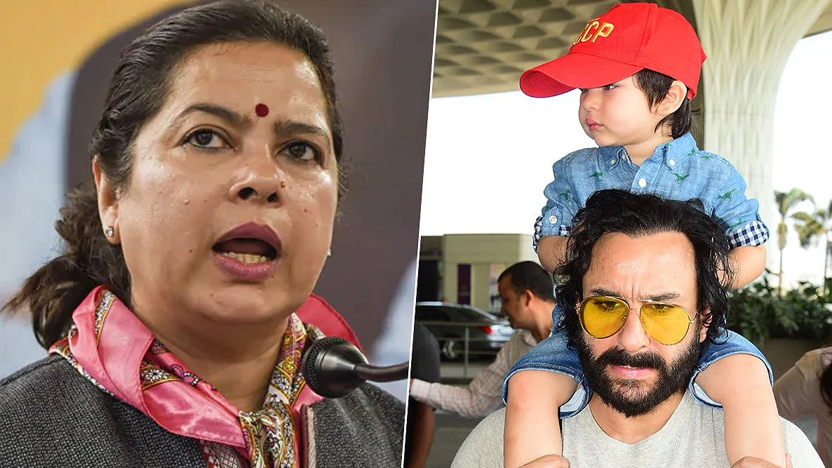 Bjp S Meenakshi Lekhi Taunts Saif Ali Khan Over His Concept Of India Remark Richa Chadha Aptly Responds Just after taimur's birth, he made more news than anything else in india after his picture broke the internet. meenakshi lekhi taunts saif ali khan