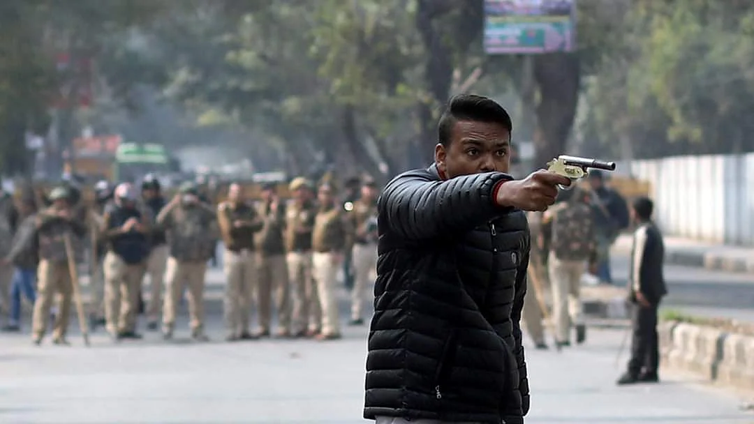 WATCH: Man fires at protesters in Jamia area of Delhi, shouts ‘who wants Azadi’, one injured