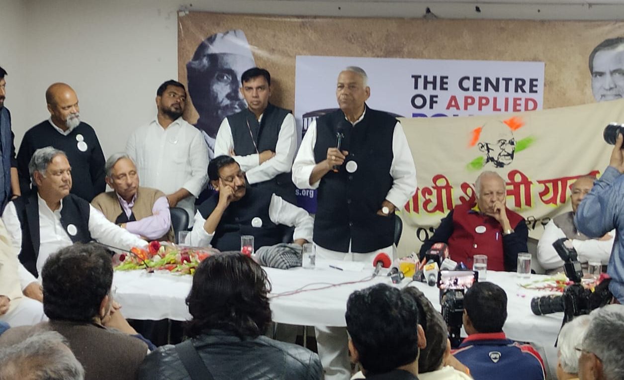 Will not allow another partition on religious lines: Yashwant Sinha