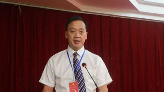 Liu Zhiming, the director of Wuchang Hospital in Wuhan (Photo courtesy: Twitter)