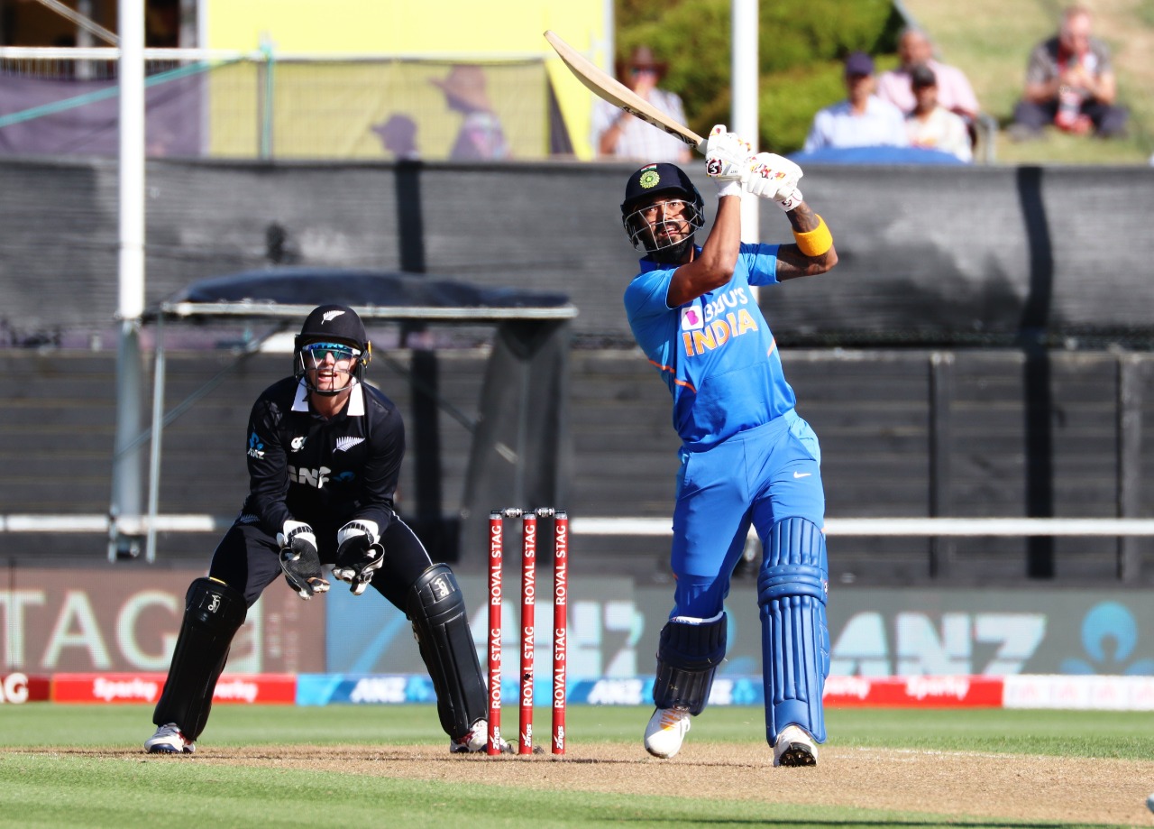 Iyer hits maiden ton as India score 347/4 in 1st ODI against New Zealand