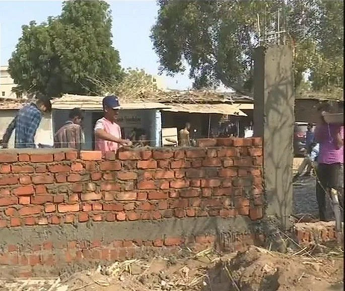 Gujarat wall for Trump visit: ‘Garibi Chhupao’ campaigns have happened in the state earlier too